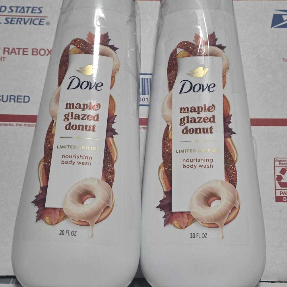 Dove Maple Glazed Dount Limited Edition Nourshing Body Wash